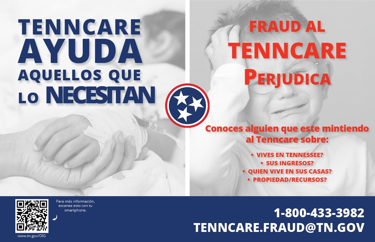 Tenncare helps those in need flier - spanish