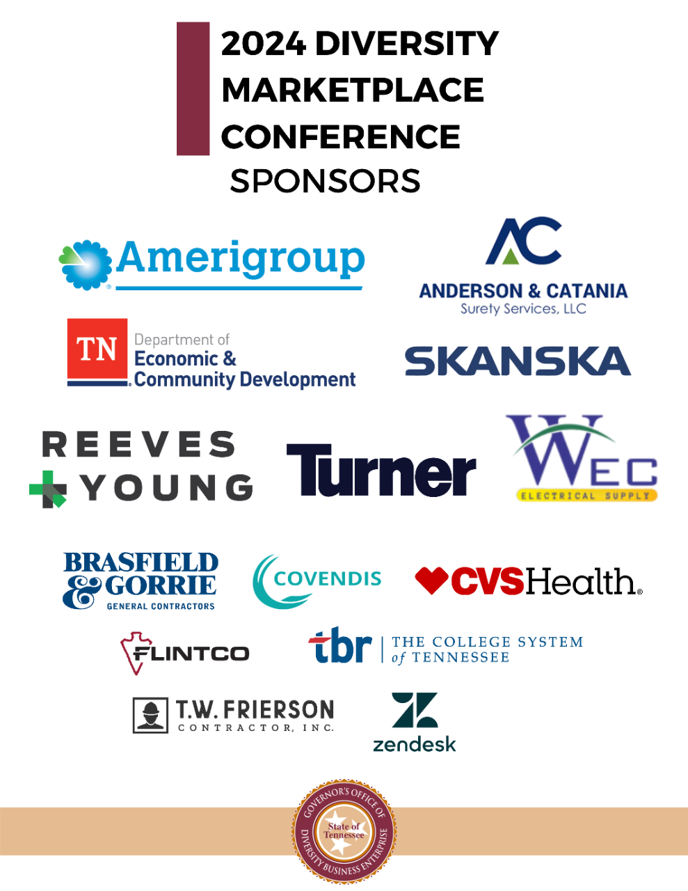 2024 Diversity Marketplace Conference - Silver Sponsors