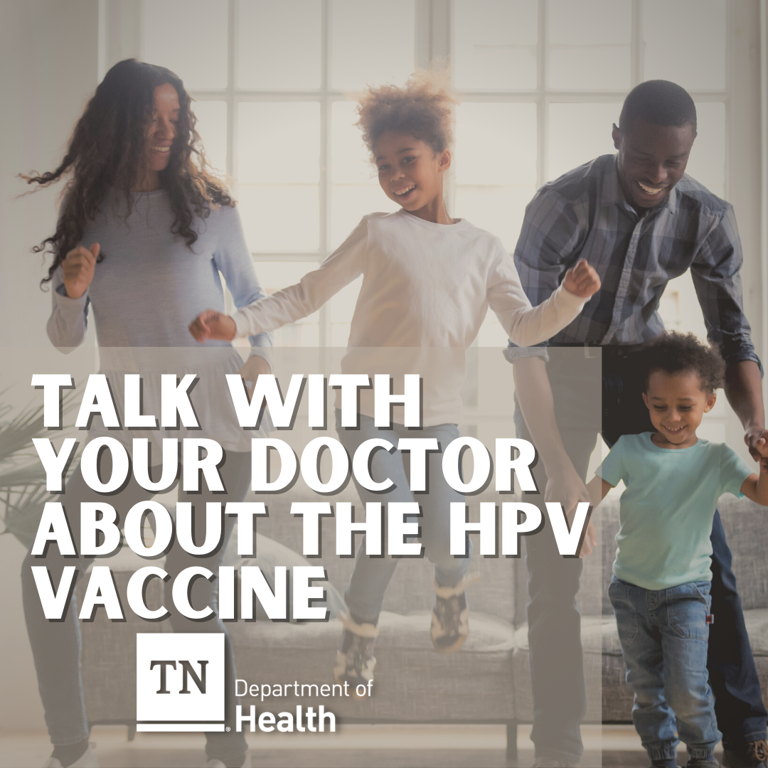 Talk with your doctor about HPV vaccine (Instagram Post)